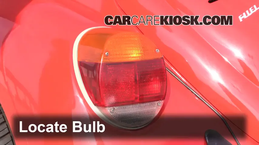 1976 Volkswagen Beetle 1.6L 4 Cyl. Convertible Lights